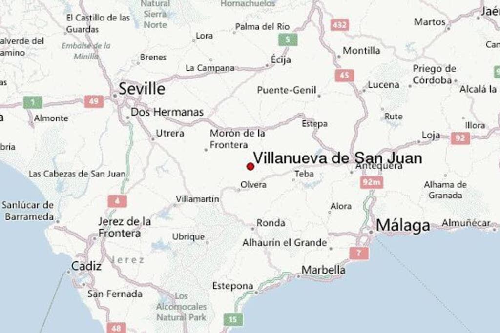 Apartamento Nuevo En Sierra Sur Sevilla Villanueva de San Juan Esterno foto